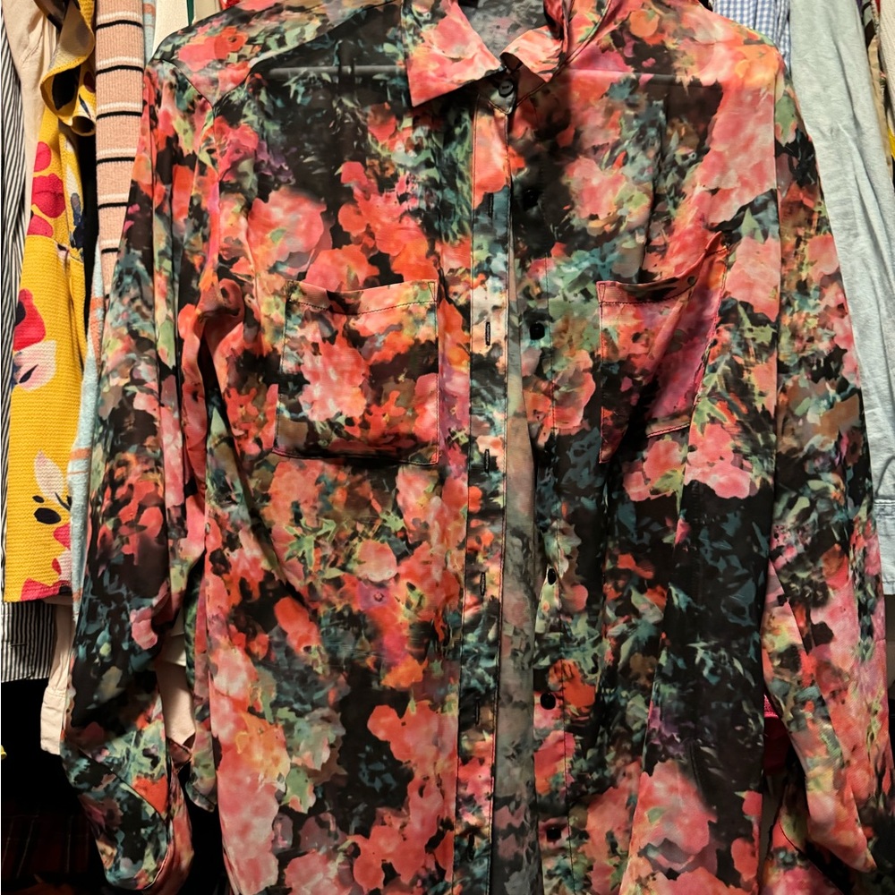 Floral blouse